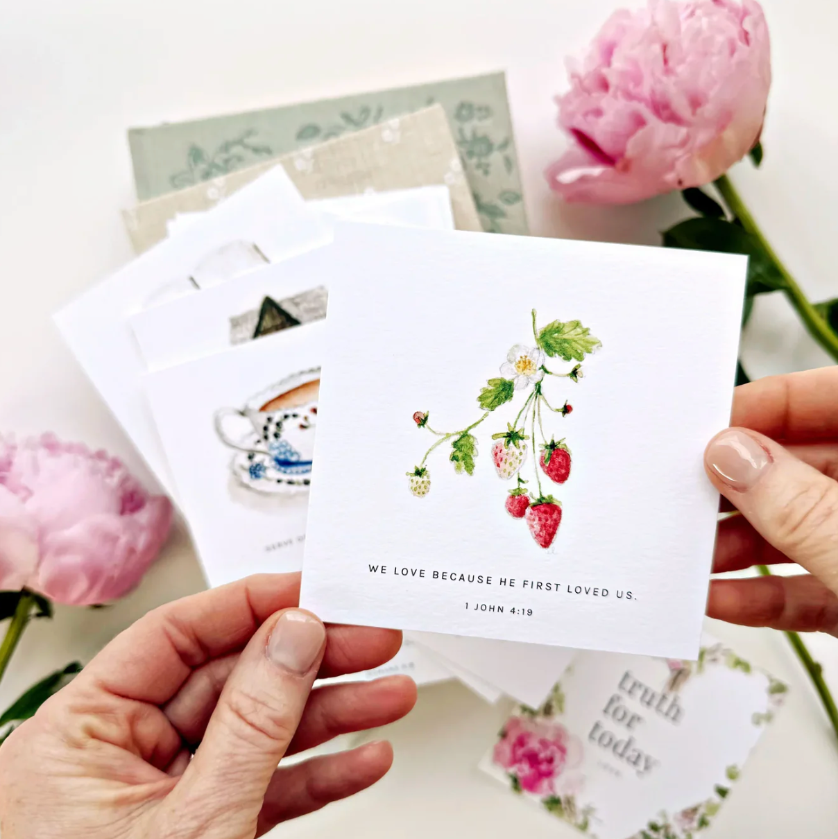 Truth for Today Love Cards by Emily Lex Studio