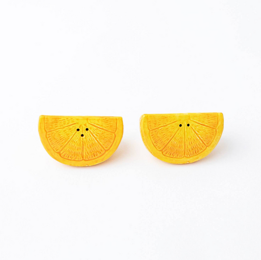 Orange Salt & Pepper Shaker Set