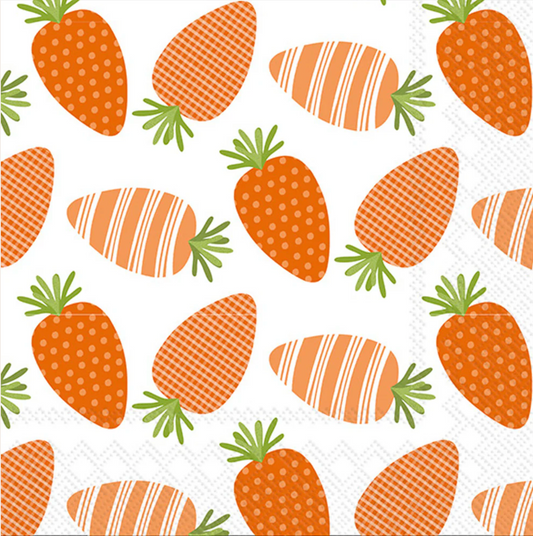 Carrot Patch Lunch Napkins (20 pk)