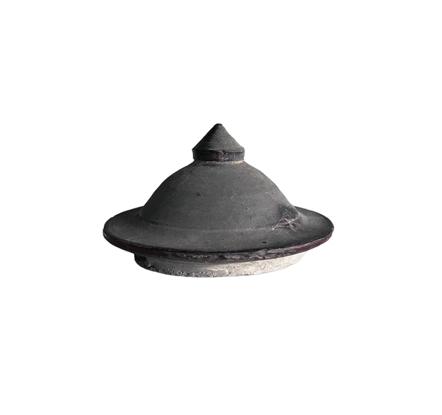 Lidded Village Jar