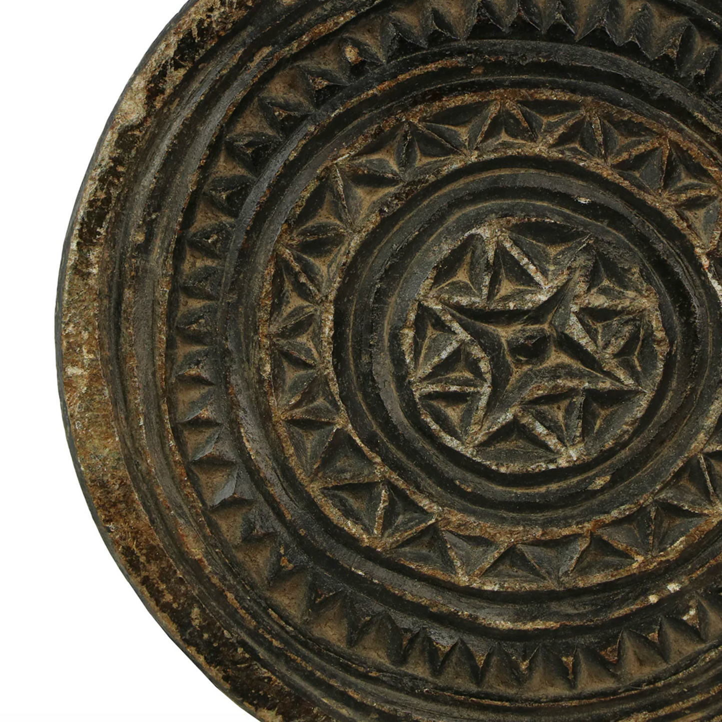 Carved Stone Biscuit Mold