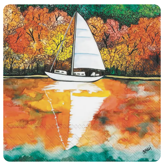 Autumn on the Lake Cocktail Napkins (20 pk)