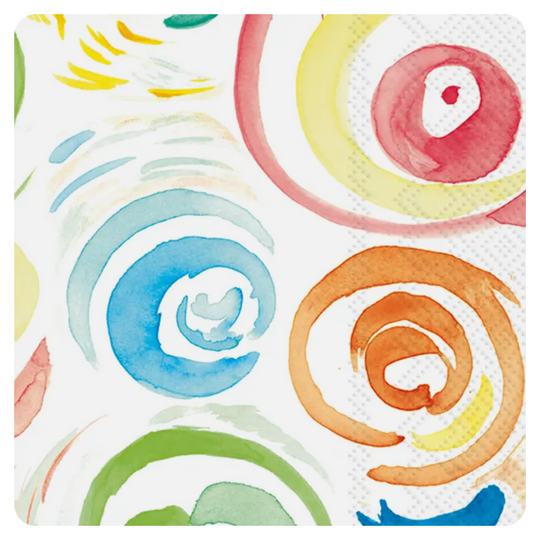 Happy Circles Paper Guest Towels (16 pk)