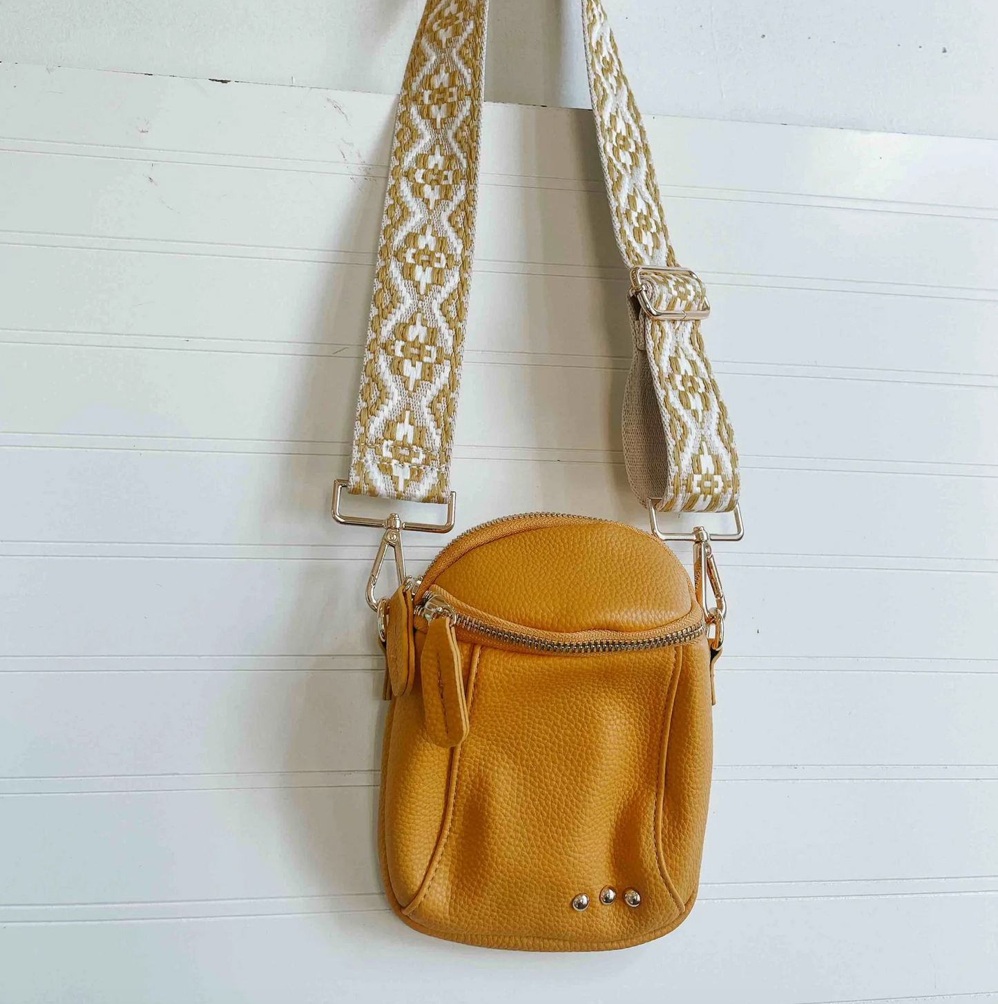 Ellie Crossbody Bag - Mustard
