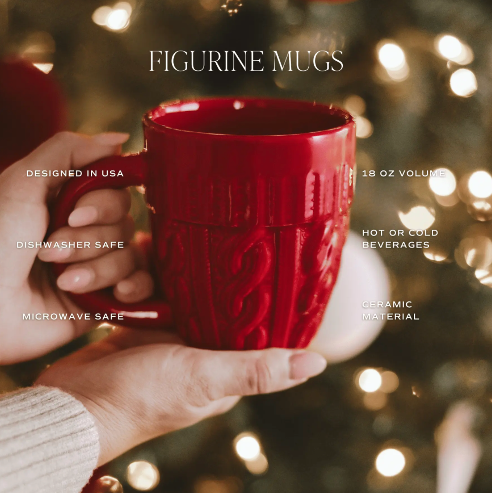 Red Sweater Coffee Mug 18 oz