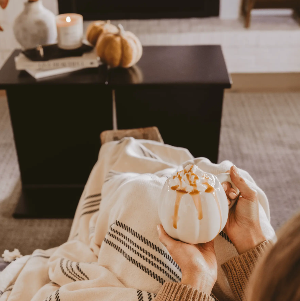 Cream Pumpkin Coffee Mug 19 oz