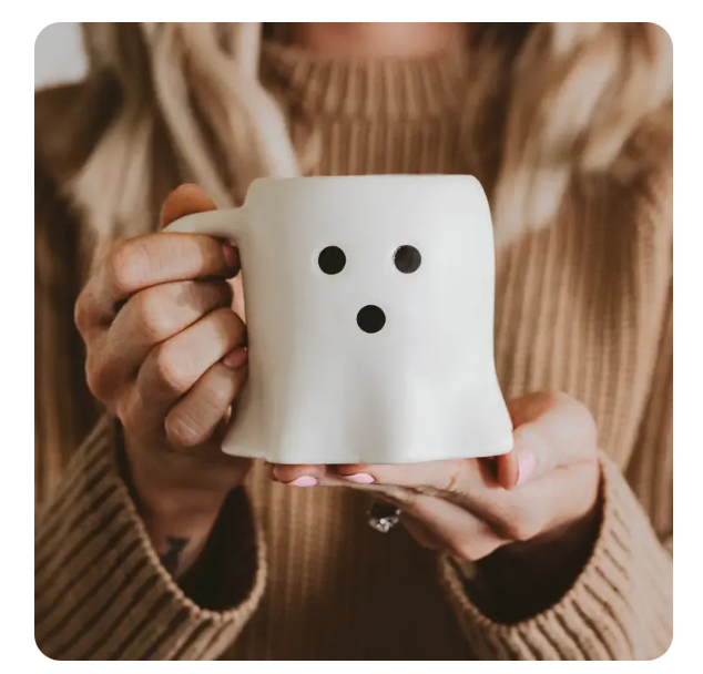 Ghost Shaped Mug 12 oz