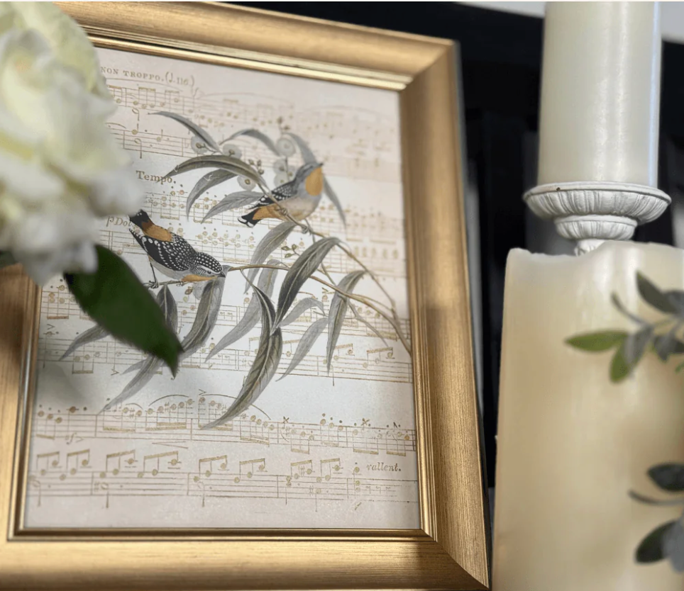 The Waltz 12x12 IOD Decor Stamp by Iron Orchid Designs