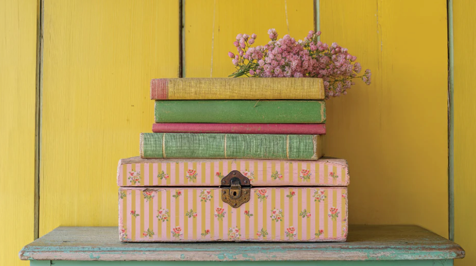 Ditsy Blooms IOD Paint Inlay 12x16 Pad by Iron Orchid Designs