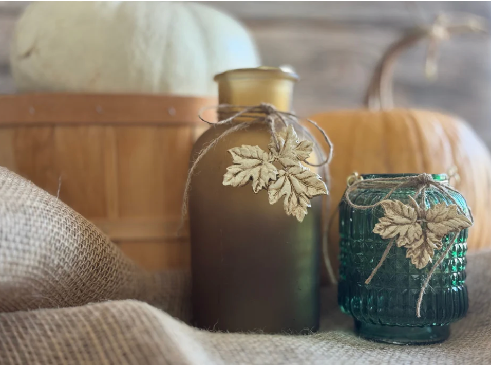 Oak Leaves & Acorns 6x10 IOD Mould by Iron Orchid Designs