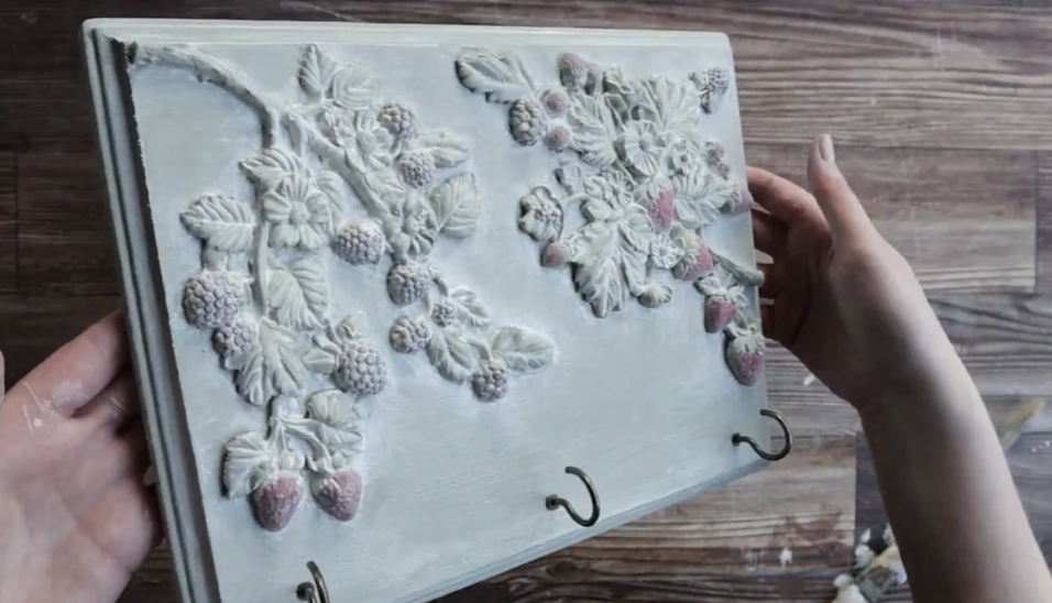 Wild Berries 6x10 IOD Mould by Iron Orchid Designs