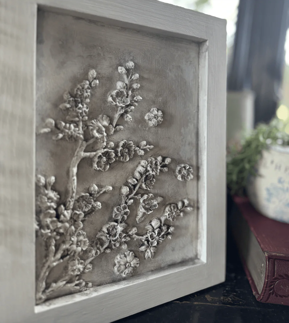 Blossom 6x10 IOD Mould by Iron Orchid Designs