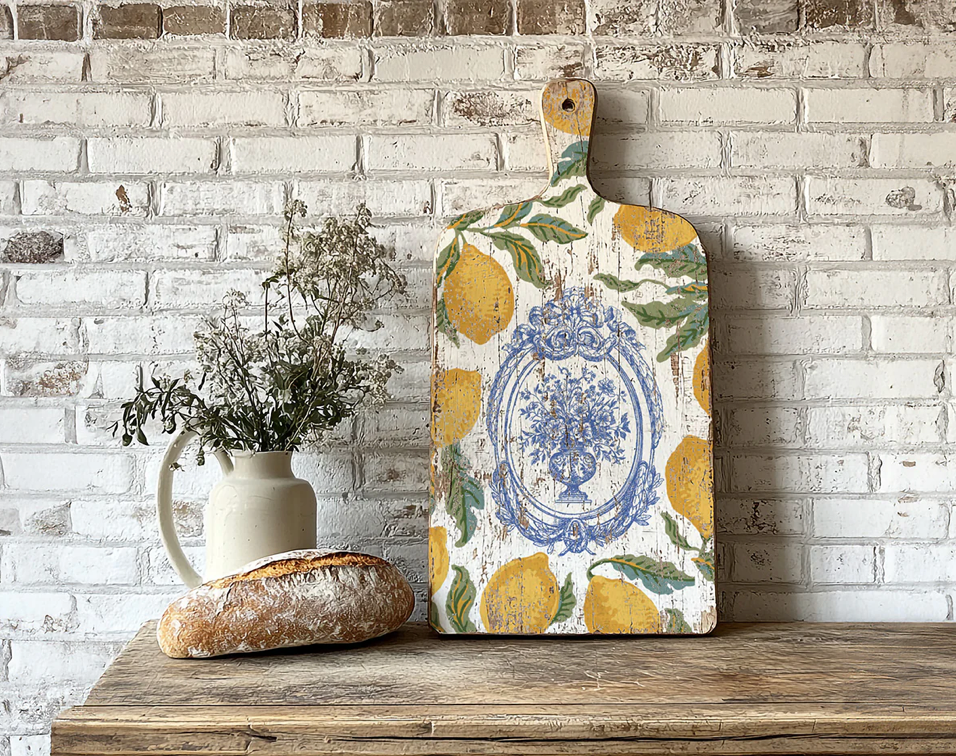 Portofino IOD Paint Inlay 12x16 Pad by Iron Orchid Designs
