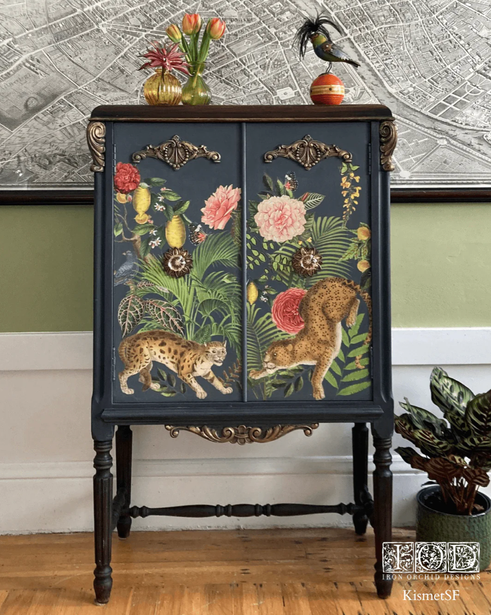 Bungalow IOD Transfer 12x16 Pad by Iron Orchid Designs
