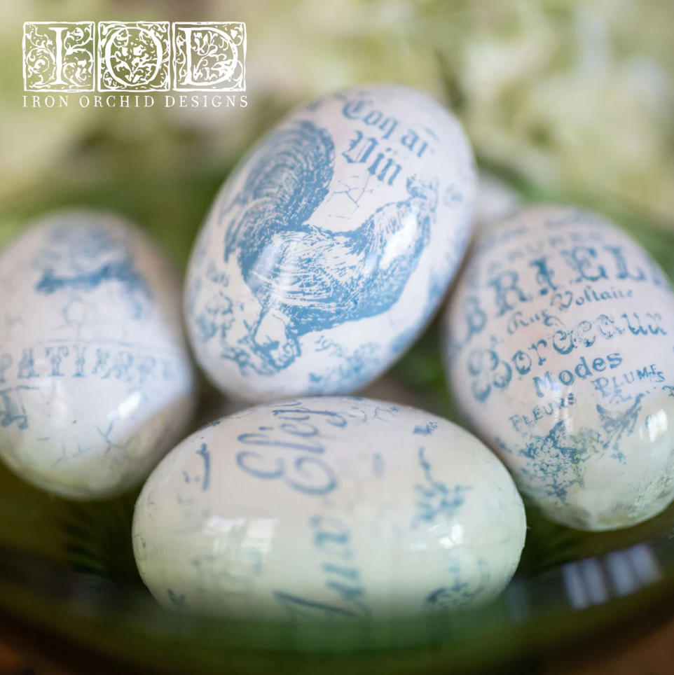 Antiquities 12x12 IOD Decor Stamp by Iron Orchid Designs