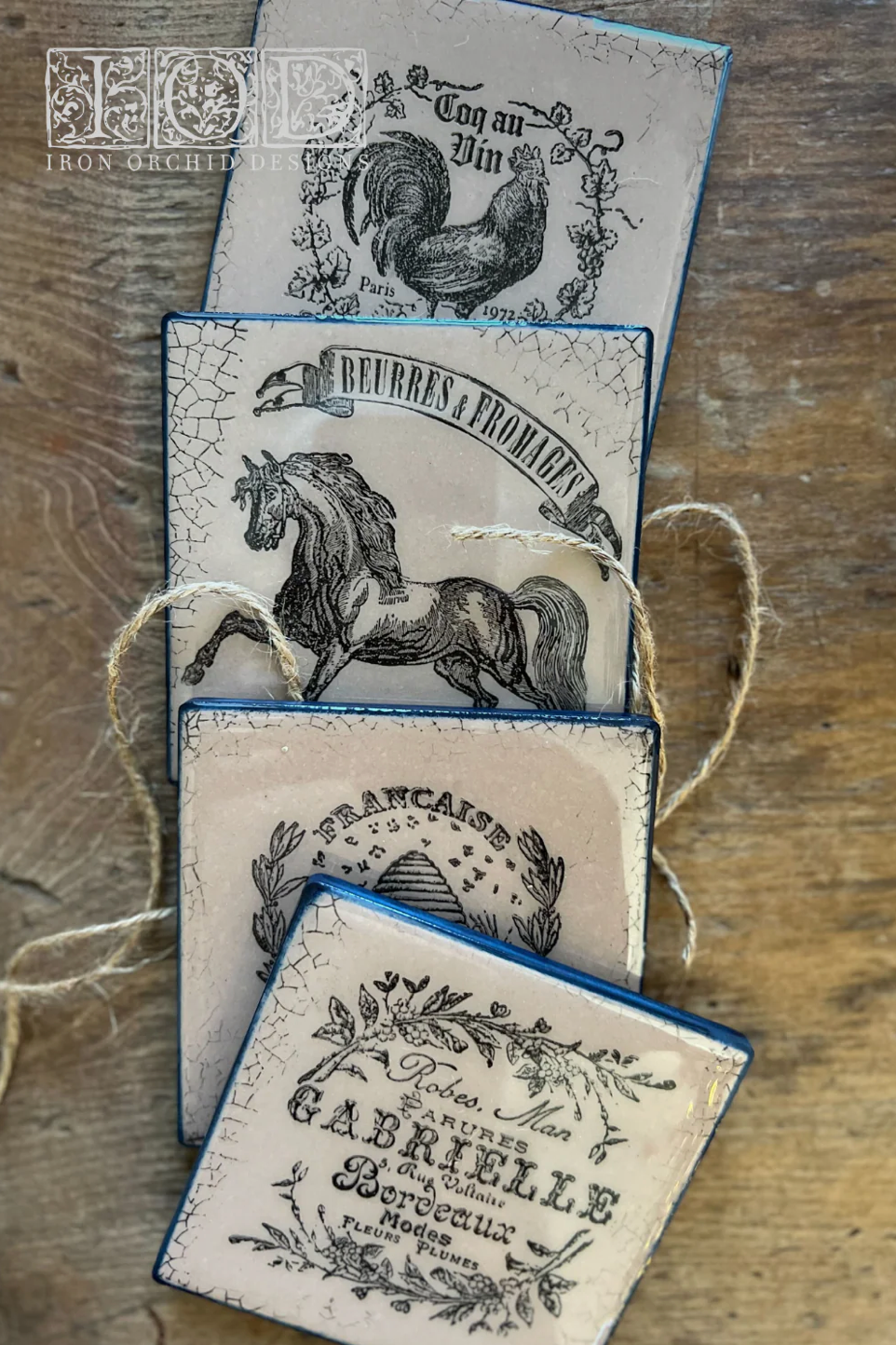 Antiquities 12x12 IOD Decor Stamp by Iron Orchid Designs