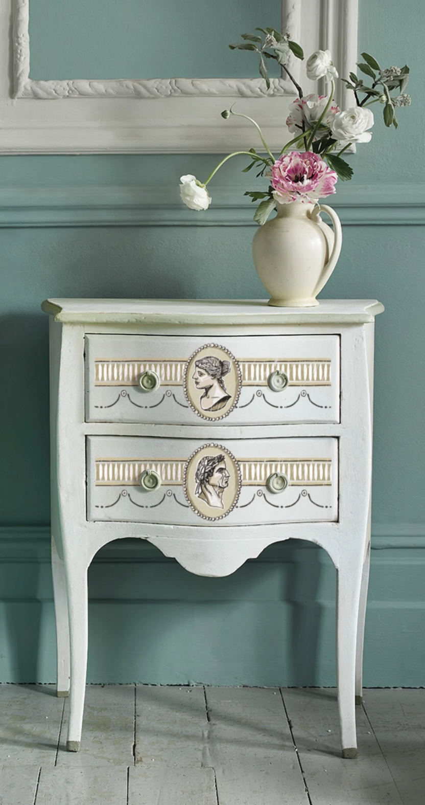 Classical Cameo IOD Paint Inlay 12x16 Pad by Iron Orchid Designs