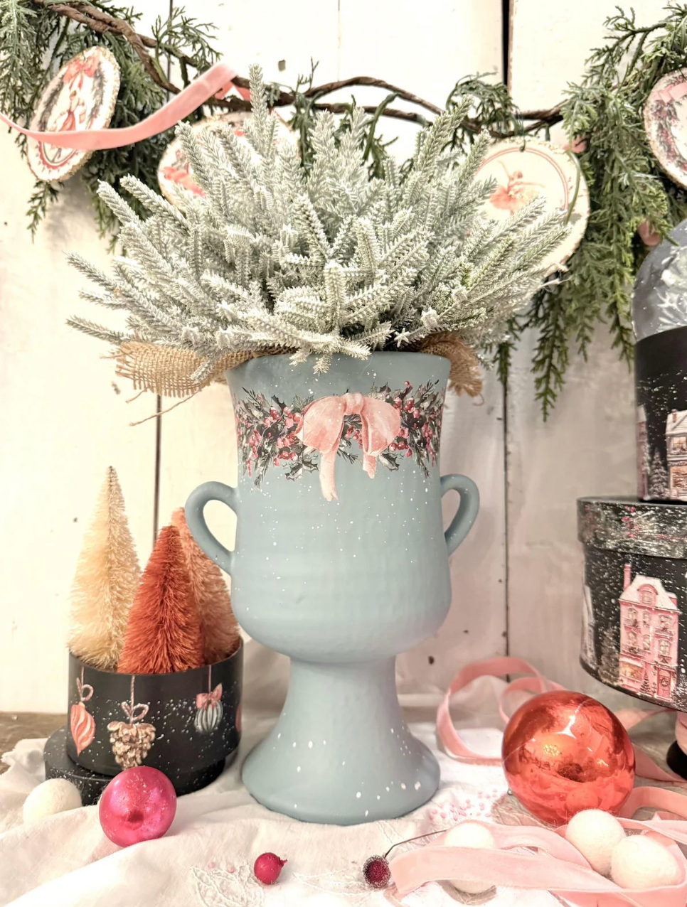 Partridge Lane IOD Transfer 8x12 Pad by Iron Orchid Designs