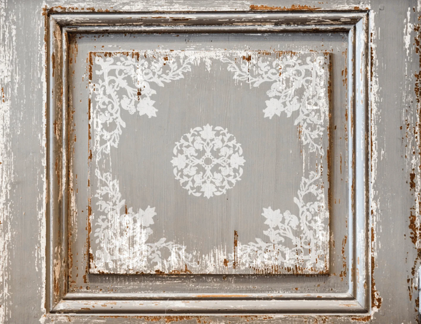 Bella 12x12 IOD Decor Stamp by Iron Orchid Designs (Retired!)