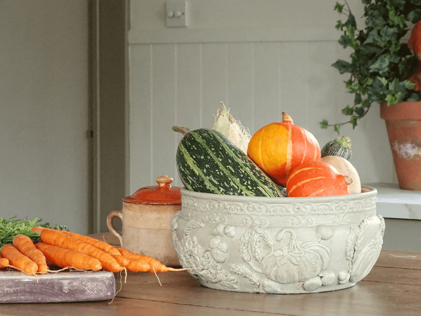 Autumn Cottage 6x10 IOD Mould by Iron Orchid Designs