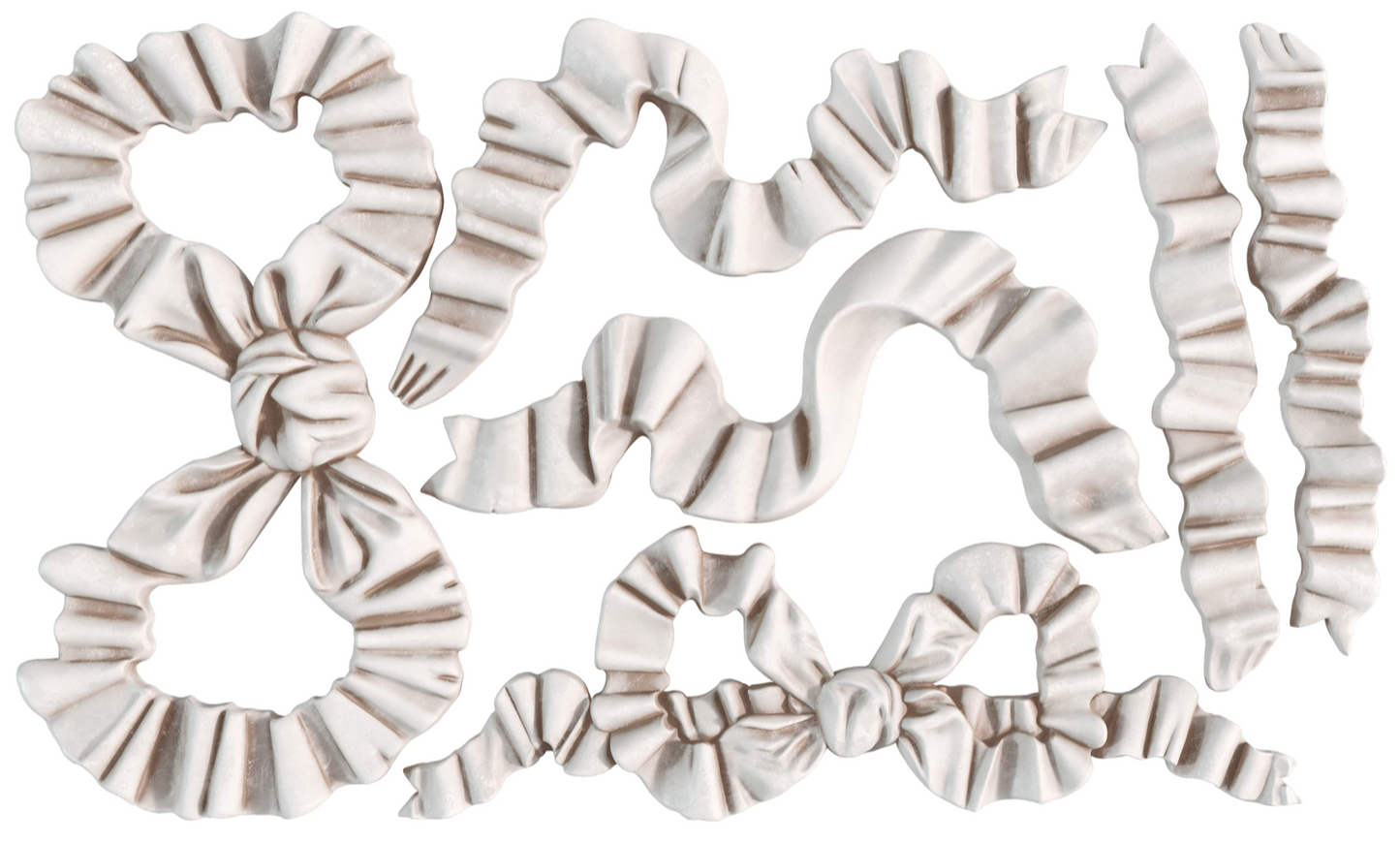 Bows 6x10 IOD Mould by Iron Orchid Designs