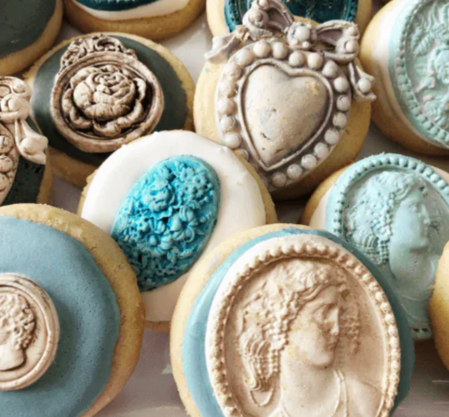 Cameos 6x10 IOD Mould by Iron Orchid Designs