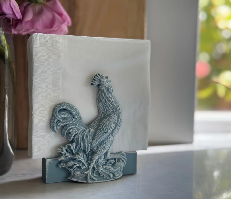 Chanticleer 5x7 IOD Mould by Iron Orchid Designs