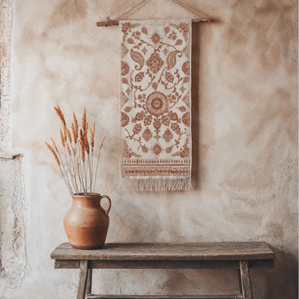 Mercy House Chitenge 12x12 IOD Decor Stamp by Iron Orchid Designs