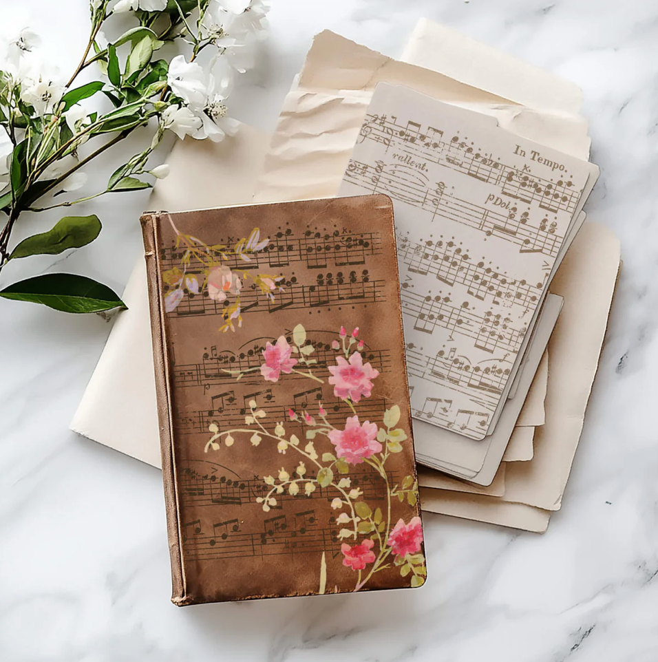The Waltz 12x12 IOD Decor Stamp by Iron Orchid Designs