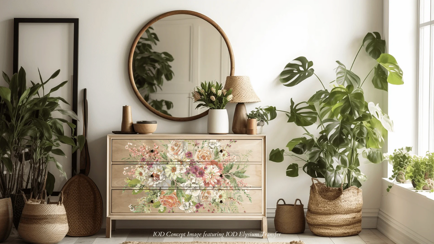 Elysium IOD Transfer 12x16 Pad by Iron Orchid Designs