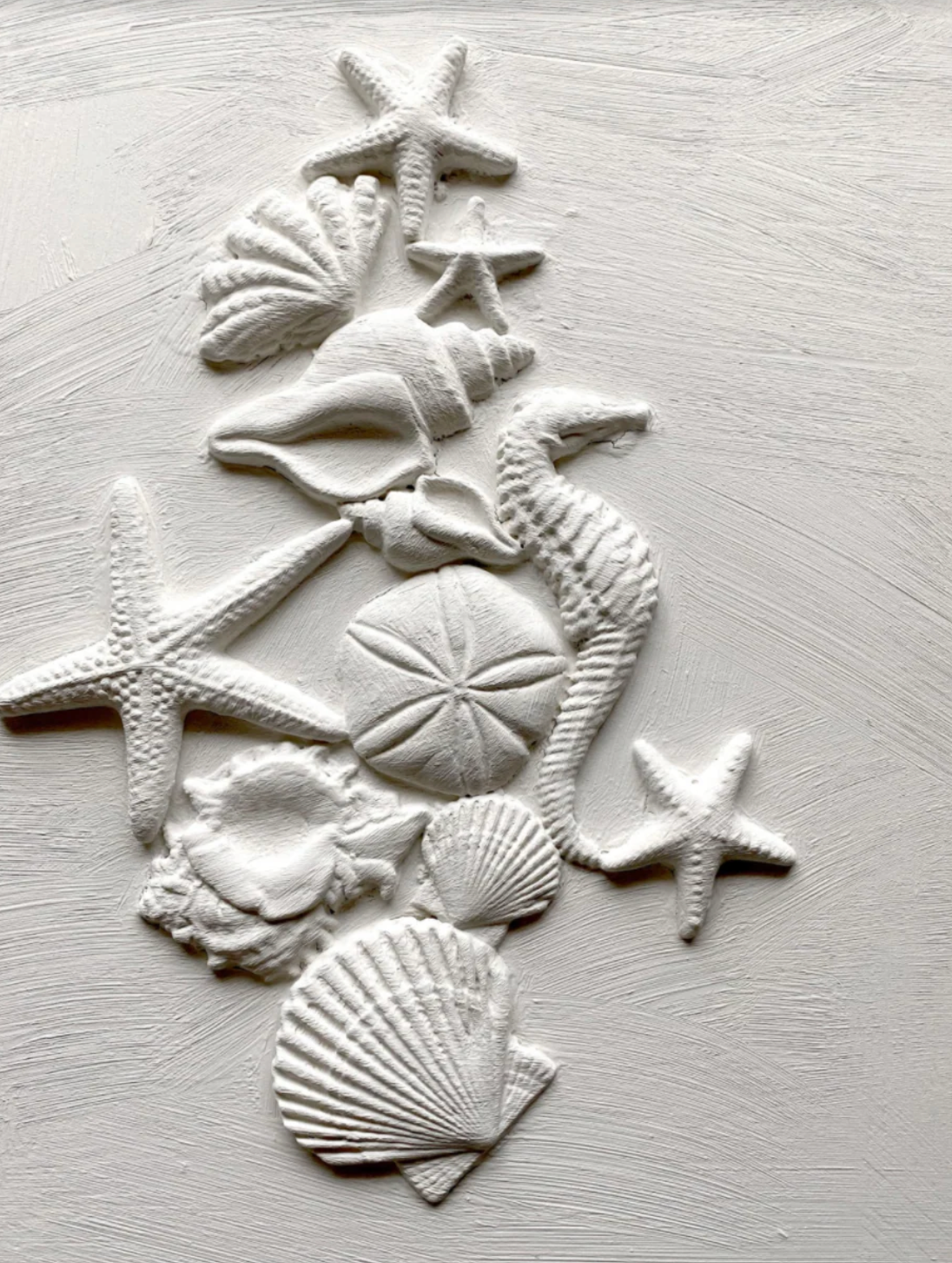 Sea Shells 6x10 IOD Mould by Iron Orchid Designs