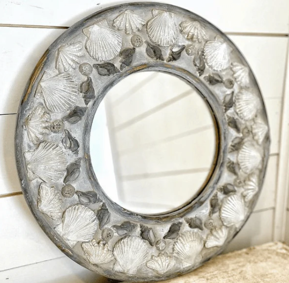 Sea Shells 6x10 IOD Mould by Iron Orchid Designs