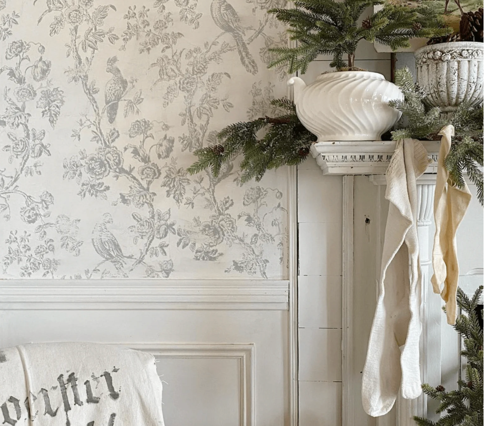 Grisaille Toile IOD Paint Inlay 12x16 Pad by Iron Orchid Designs