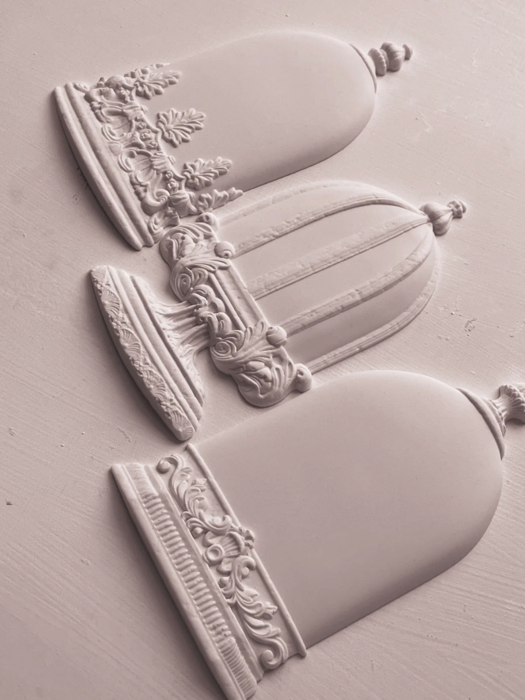 Les Cloches 6x10 IOD Mould by Iron Orchid Designs