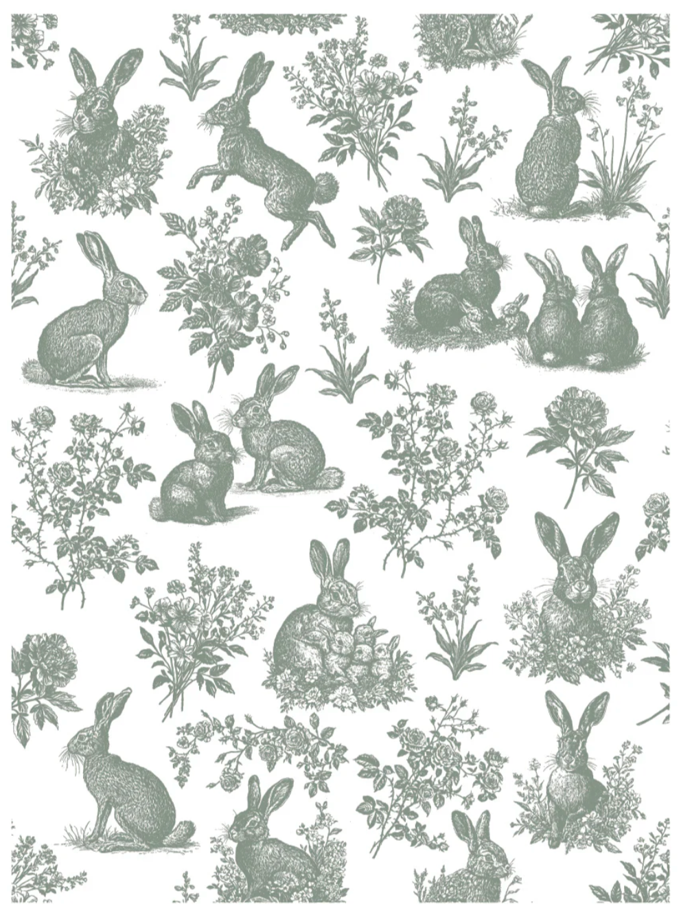 Spring Melody IOD Paint Inlay 12x16 Pad by Iron Orchid Designs