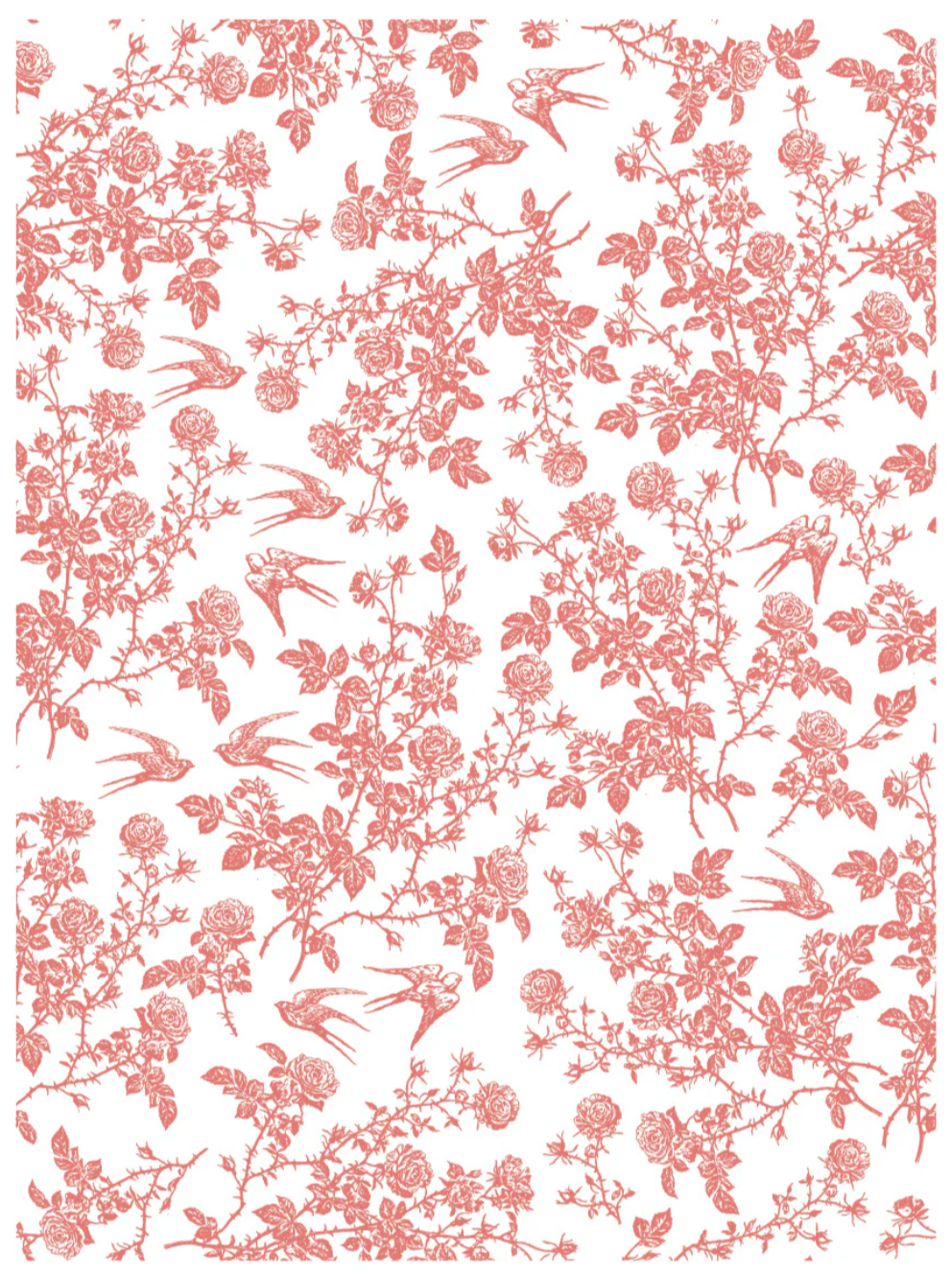 Spring Melody IOD Paint Inlay 12x16 Pad by Iron Orchid Designs