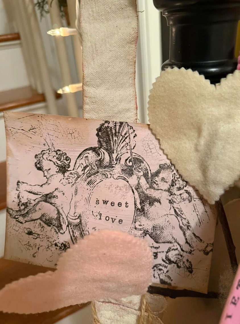 Reverie 12x12 IOD Decor Stamp by Iron Orchid Designs (Retired!)