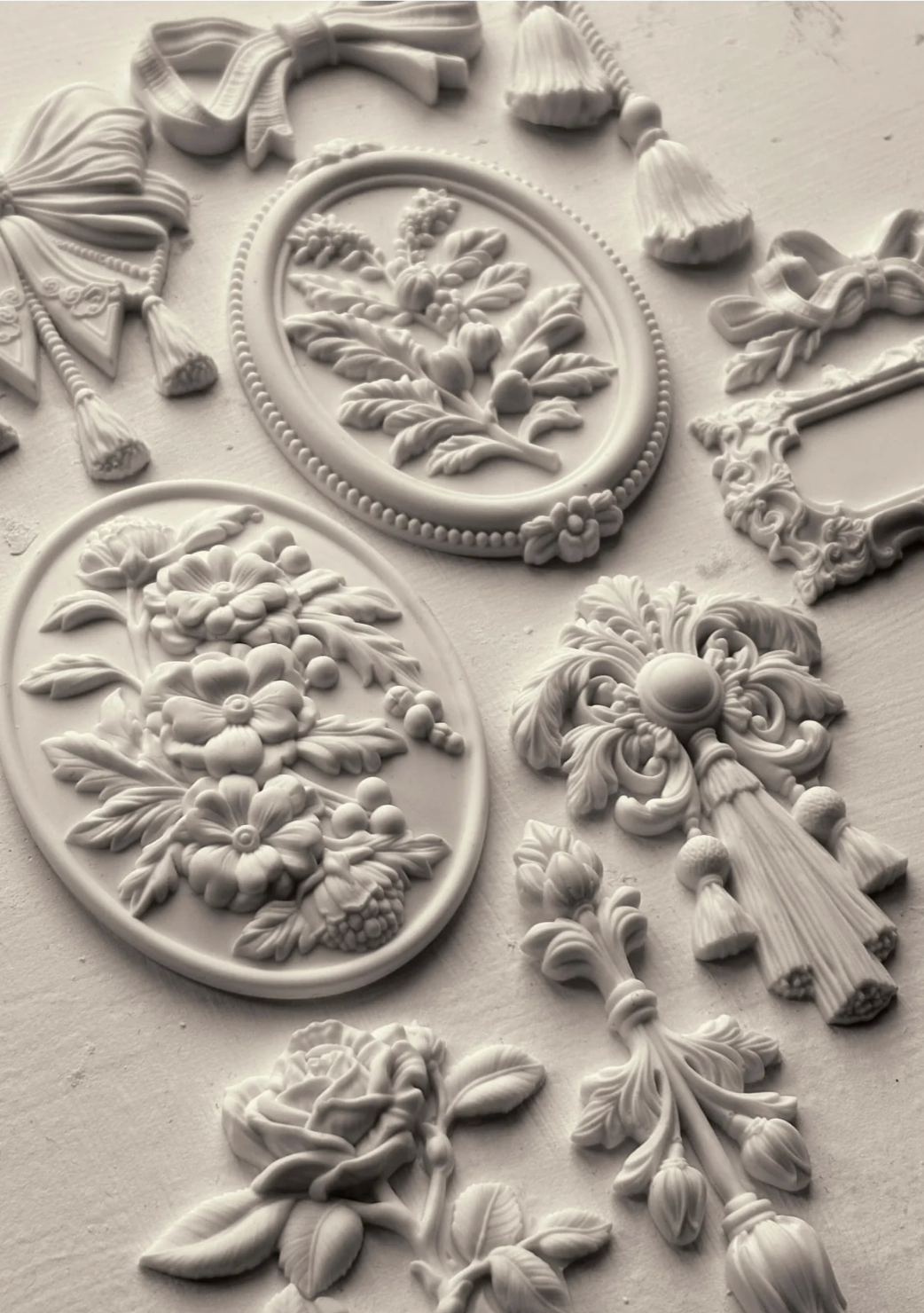 Victoriana 6x10 IOD Mould by Iron Orchid Designs