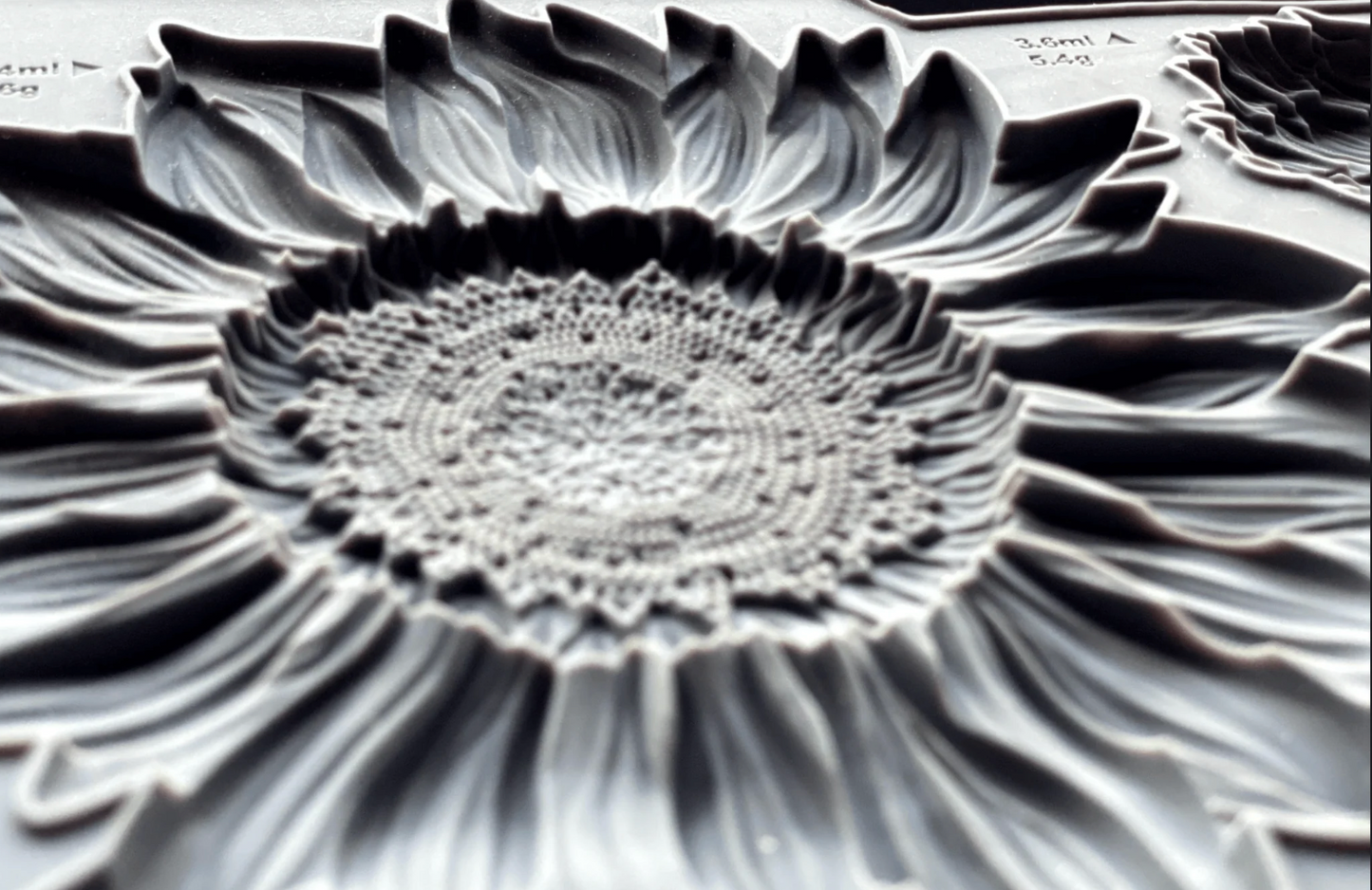Sunflowers 6x10 IOD Mould by Iron Orchid Designs