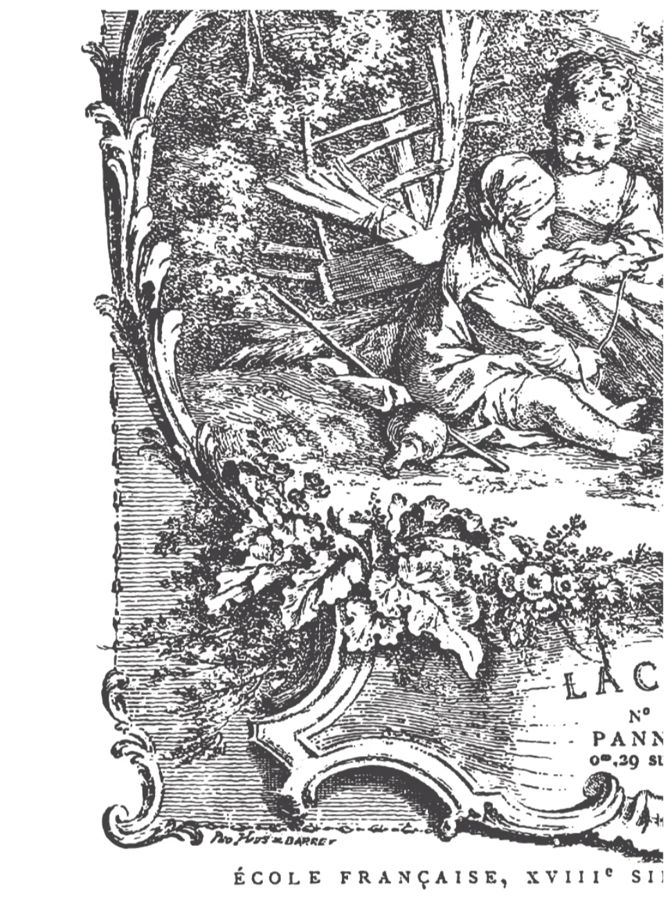 La Chasse IOD Paint Inlay 12x16 Pad by Iron Orchid Designs