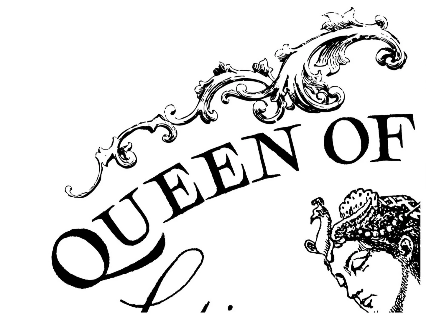 Queen of the Nile IOD Paint Inlay 12x16 Pad by Iron Orchid Designs