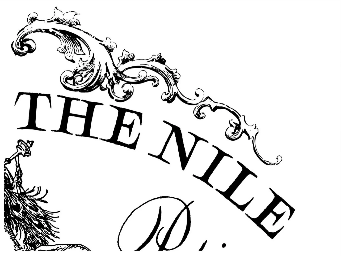 Queen of the Nile IOD Paint Inlay 12x16 Pad by Iron Orchid Designs