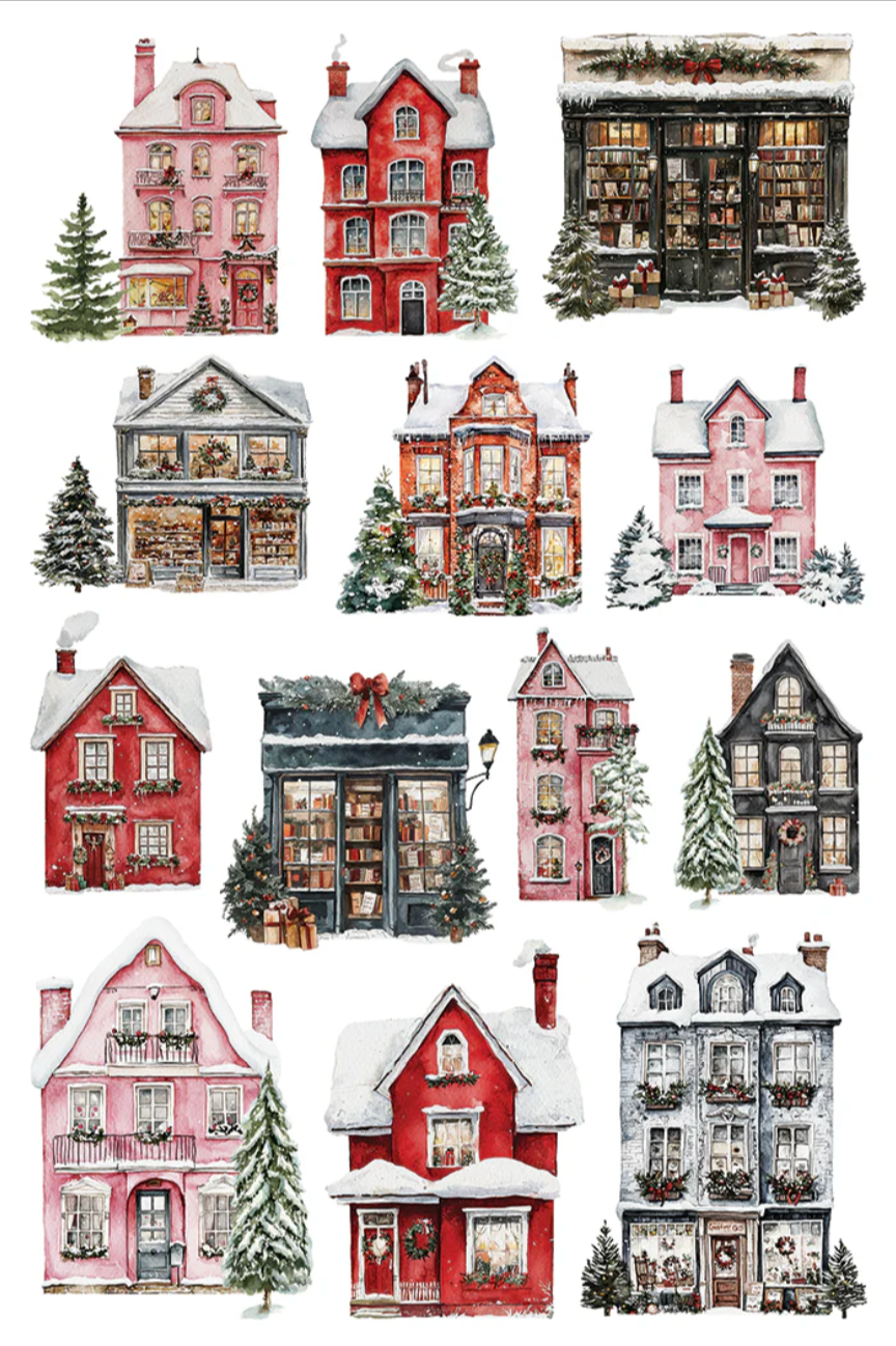 Partridge Lane IOD Transfer 8x12 Pad by Iron Orchid Designs