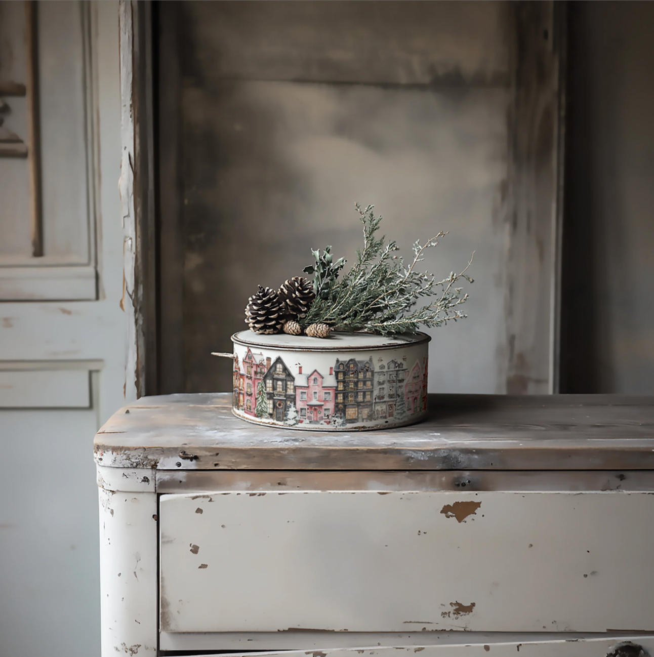 Partridge Lane IOD Transfer 8x12 Pad by Iron Orchid Designs