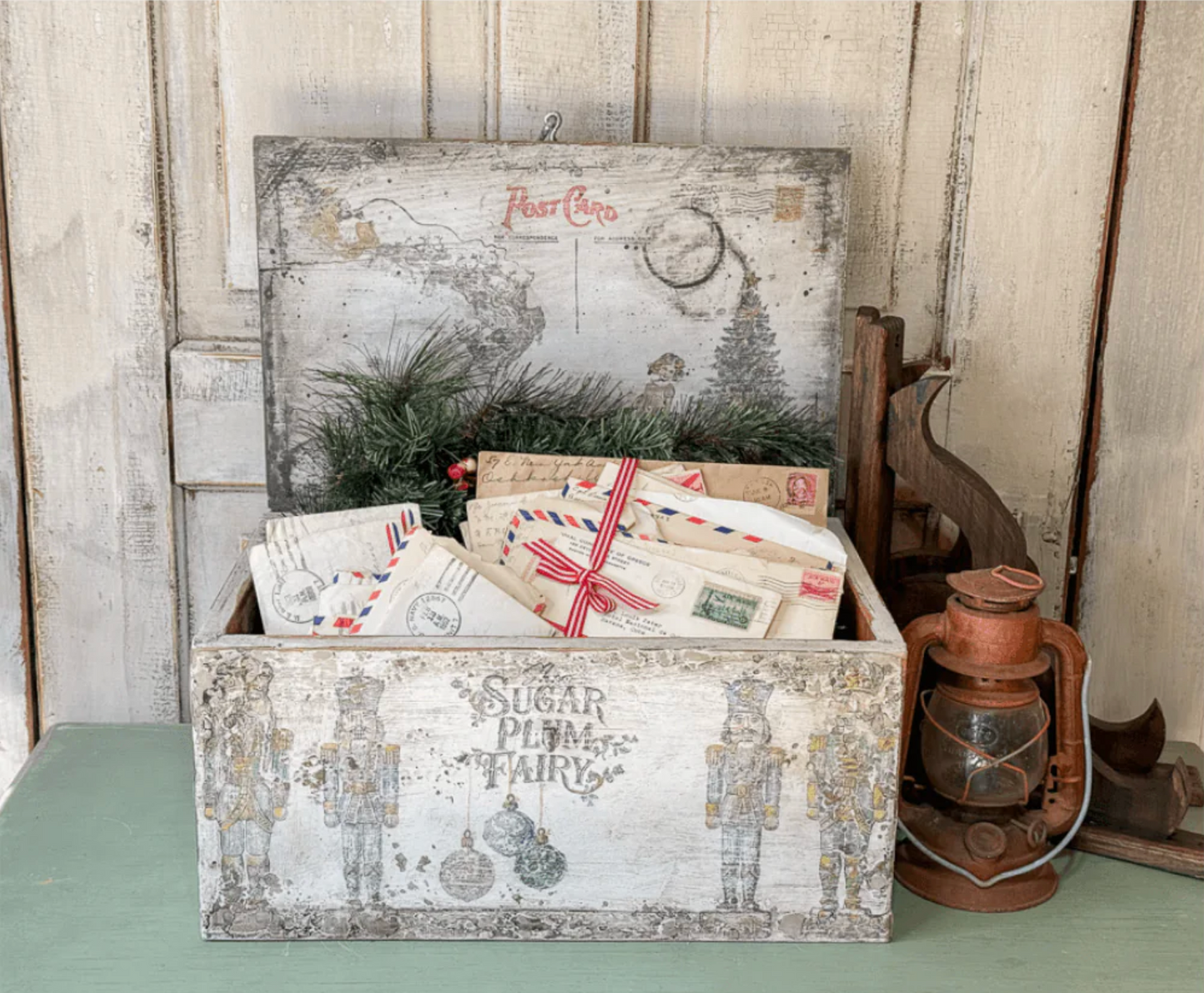 Sugar Plum 12x12 IOD Decor Stamp by Iron Orchid Designs