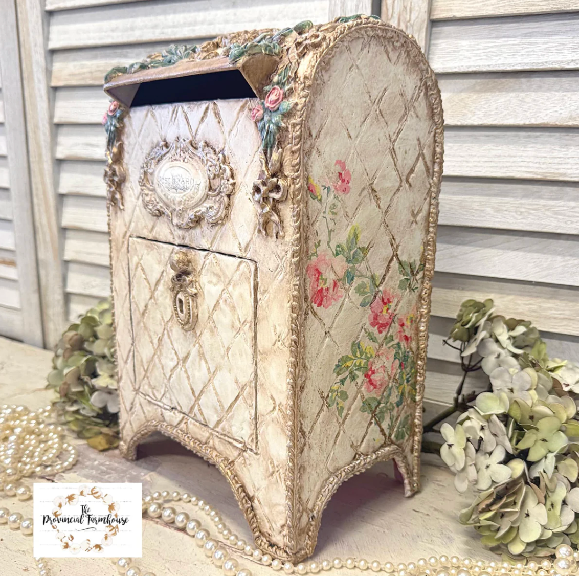 Veranda 12x12 IOD Decor Stamp by Iron Orchid Designs