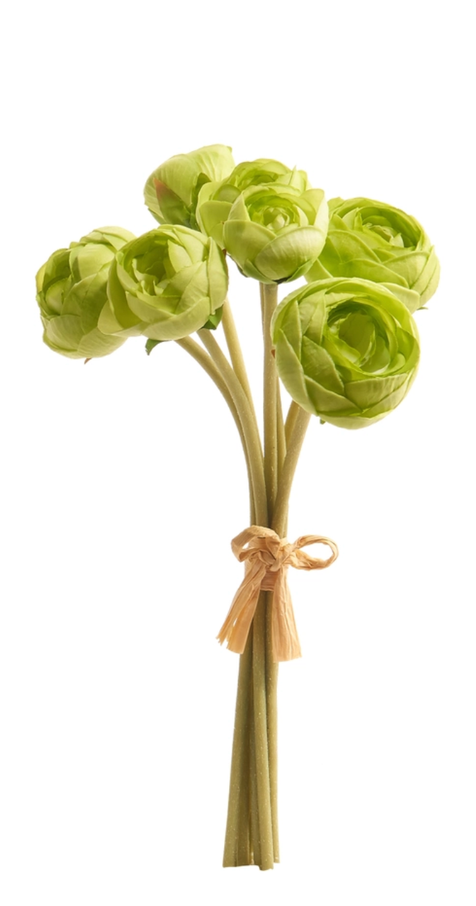 12" Real Touch Ranunculus Bundle (2 Colors)