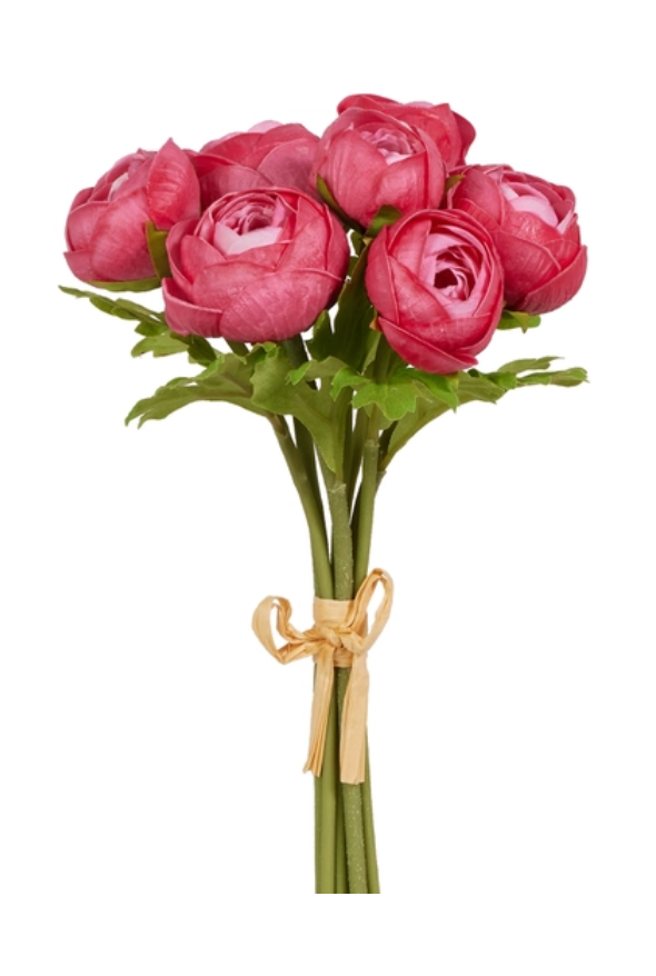 11" Soft Touch Ranunculus Bundle (2 Colors)