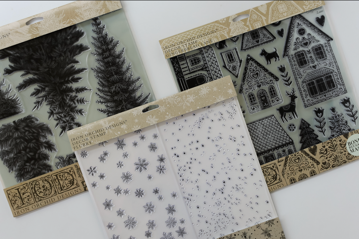 IOD Winter 2026 - All New Decor Stamps (3 Item Bundle)