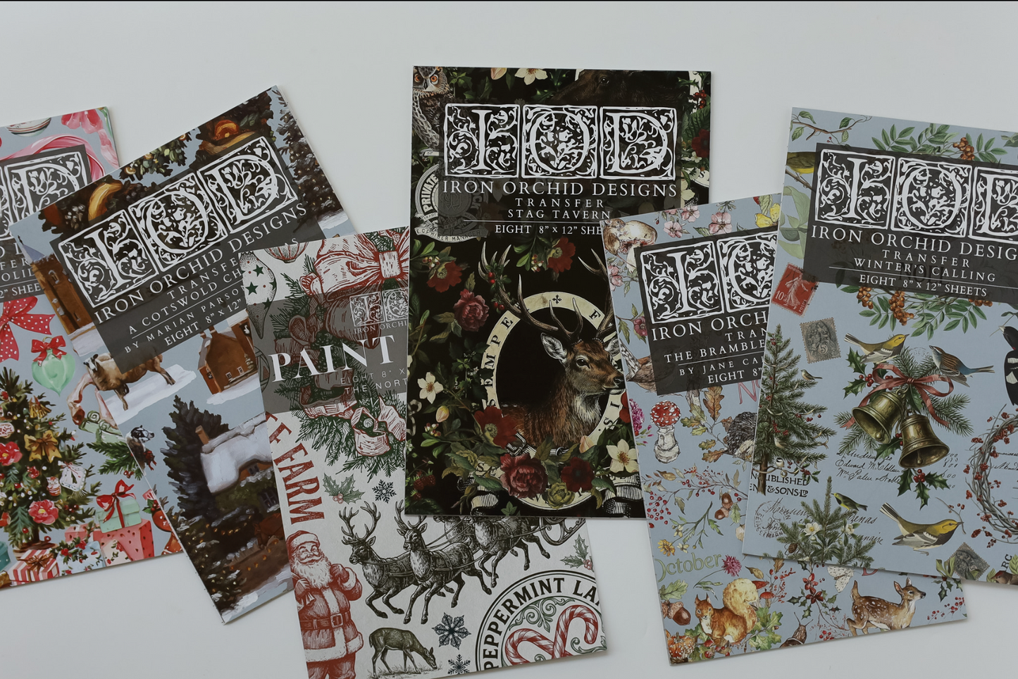 IOD Winter 2026 - All New Transfers & Paint Inlay (7 Item Bundle)